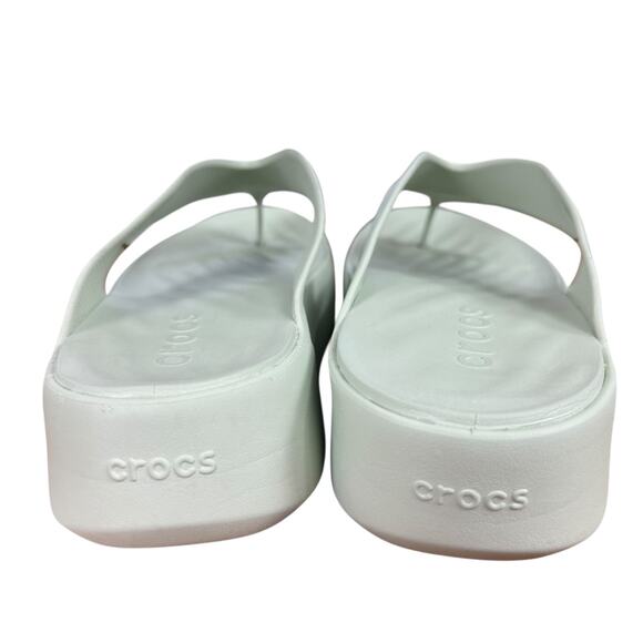 Crocs Getaway Platform Sandals Rubber Slip On Comfort Shoes Thongs Flip Flops 10 - Picture 11 of 16